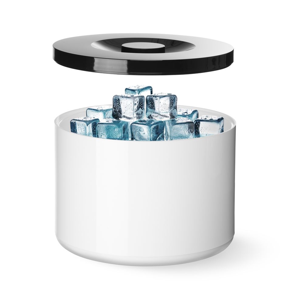 Bijela posuda za led s duplim zidom, BarUp, 10L, Bijela, ⌀292x(H)220mm