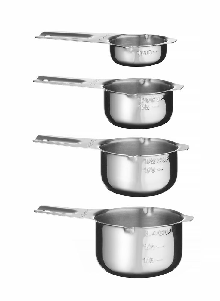 Merna šolja – komplet od 4 kom., HENDI, 135x80x(H)45mm