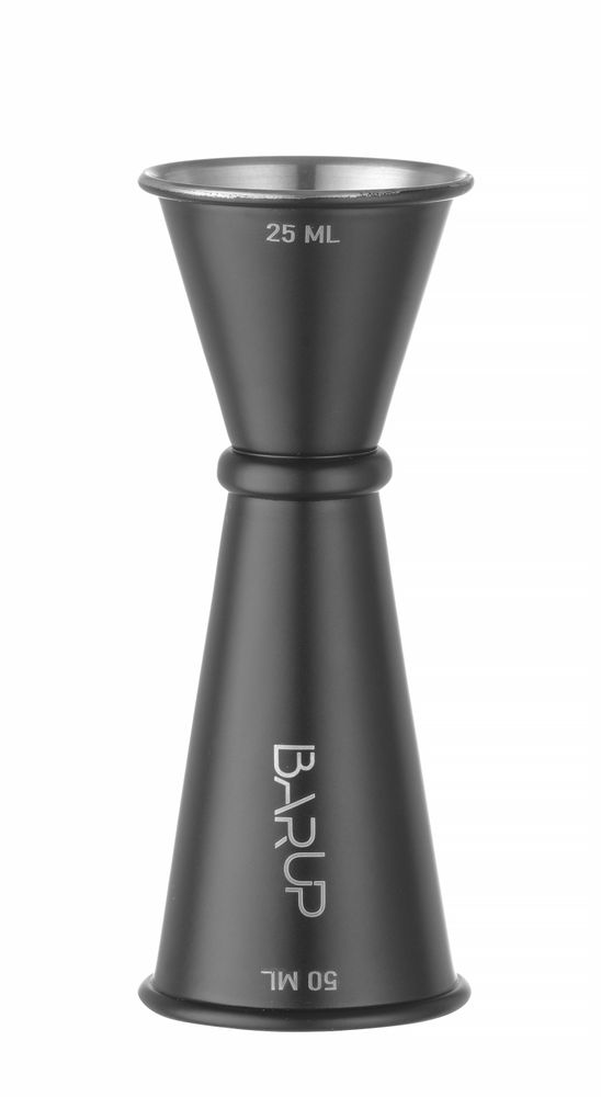Jiger 25/50 ml, BarUp, Crna, ⌀44x(H)110mm