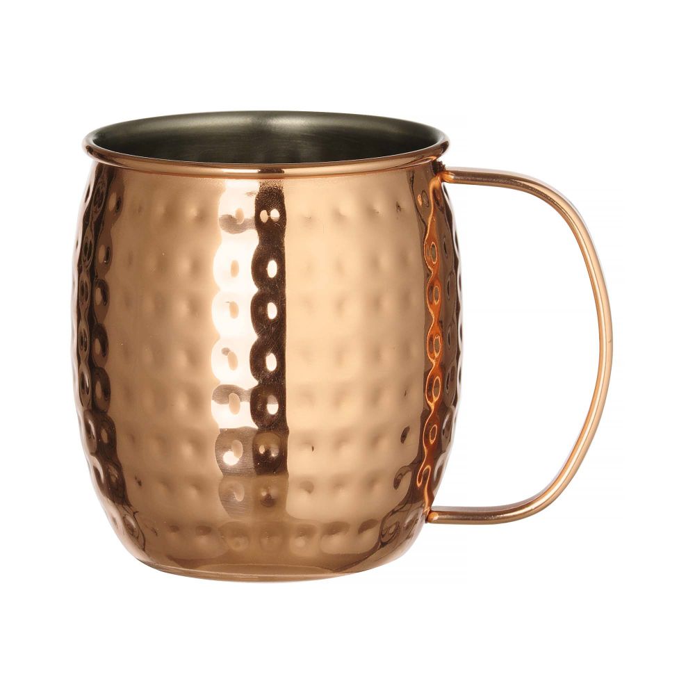 Koktel šolja, BarUp, Mule mug, 0,5L, Bakarna, ⌀97x(H)100mm