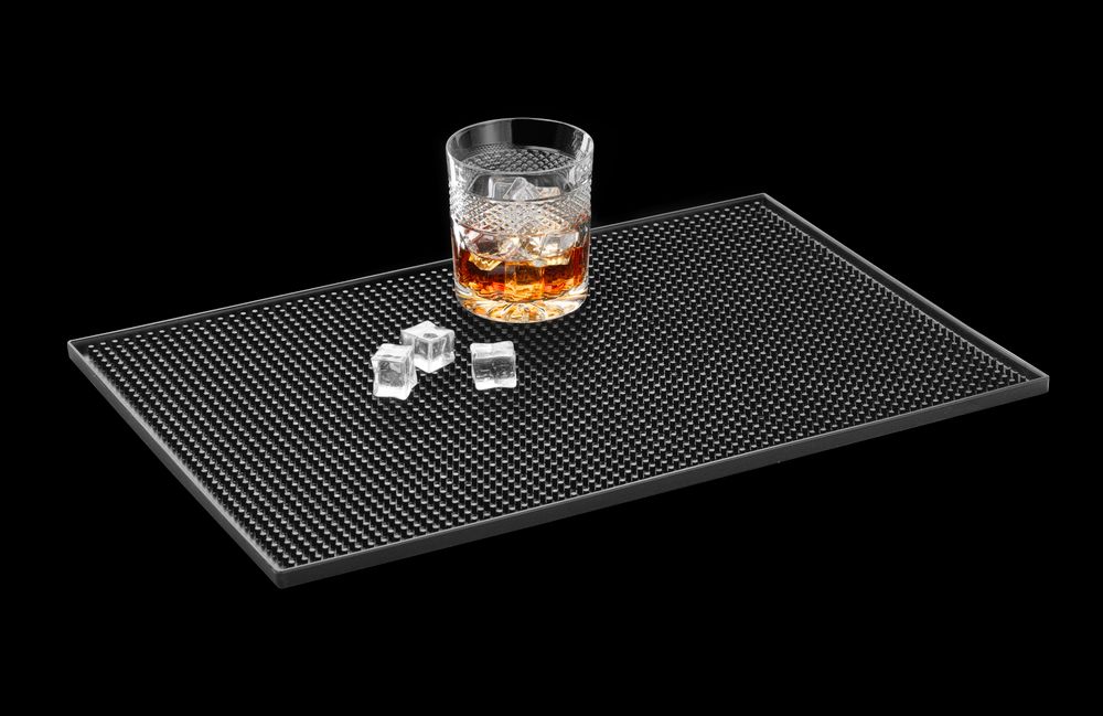 Podloga za šank, BarUp, Crna, 453x305x(H)15mm