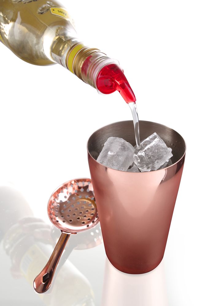 Dozator Free-Flow - 4 komada, BarUp, Crvena, 4 kom