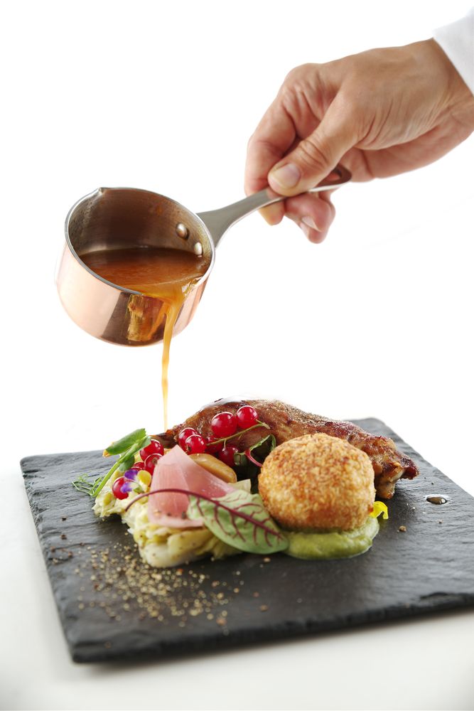 Mali tiganj za sos s izlivačem, HENDI, 0,05L, ⌀50x(H)30mm