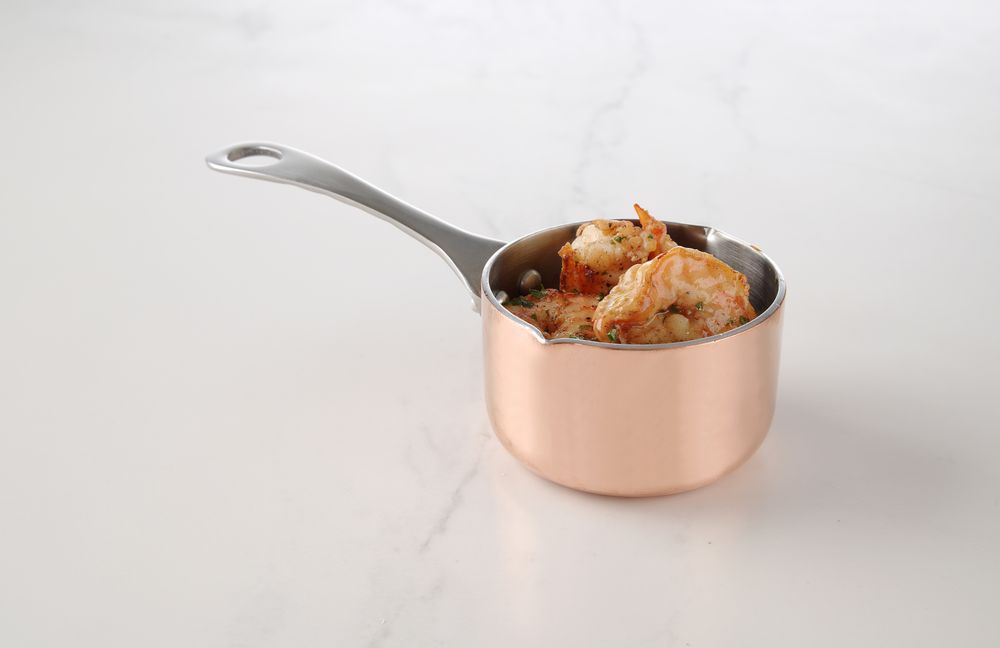 Mali tiganj za sos sa izlivačem, HENDI, 0,26L, ⌀85x(H)50mm