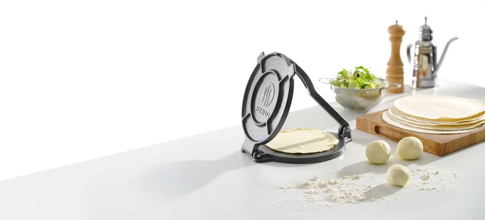 Tortilla Press od livenog gvožđa, HENDI, 255x200x(H)110mm