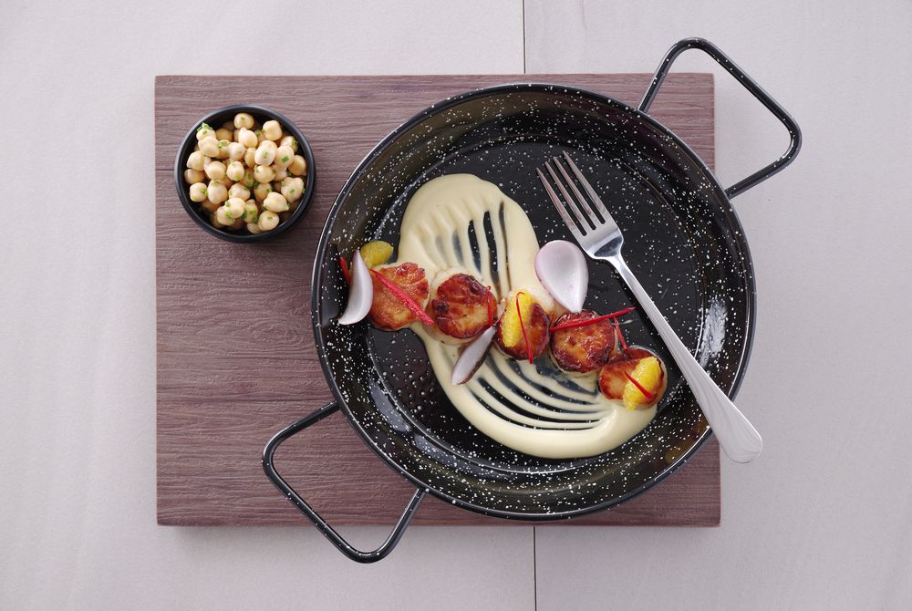 Emajlirane tave za paelju, HENDI, ⌀200x(H)36mm