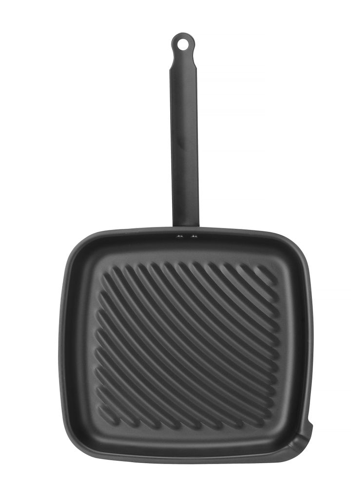 Grill tava, kvadratna, HENDI, 480x282x(H)80mm