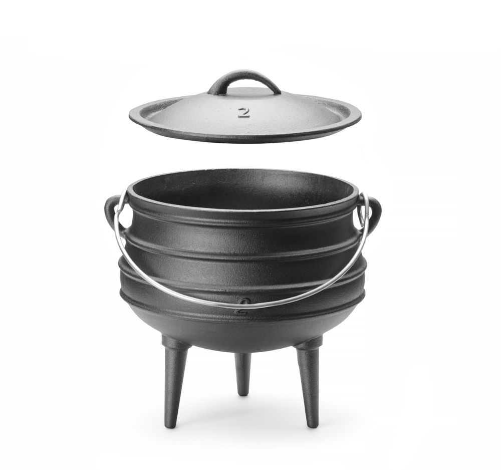 Potjie kotlić, HENDI, Crna, ⌀245x(H)280mm