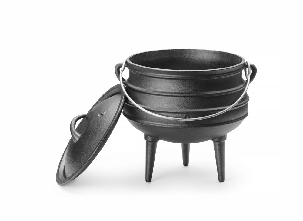 Potjie kotlić, HENDI, Crna, ⌀245x(H)280mm