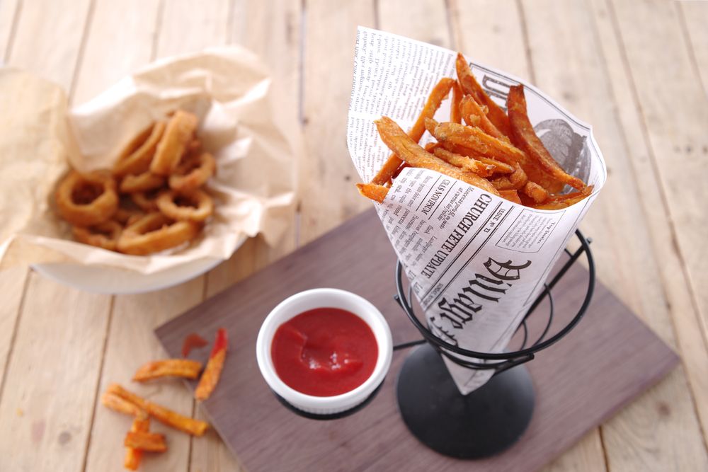 Držač vrećice za pržene krumpiriće, HENDI, 210x110x(H)172mm