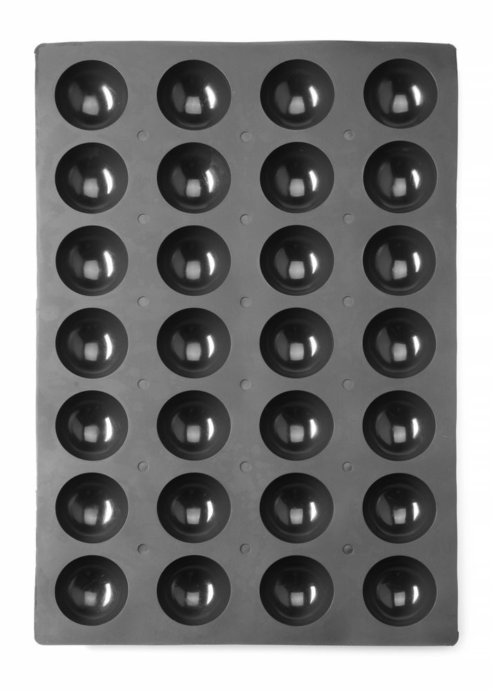 Silikonski kalup polulopta, 600x395x(H)35mm