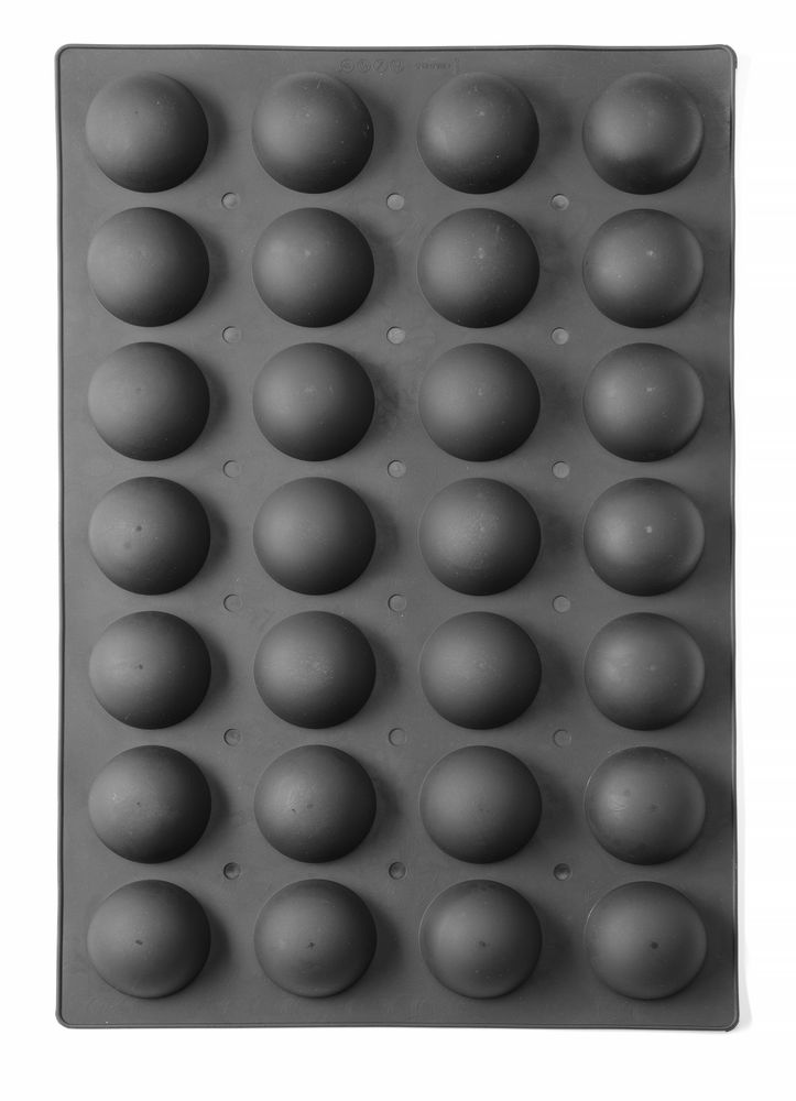 Silikonski kalup polulopta, 600x395x(H)35mm