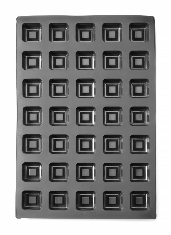 Silikonski kalup kvadratni, 570x375x(H)25mm, Kvadrat