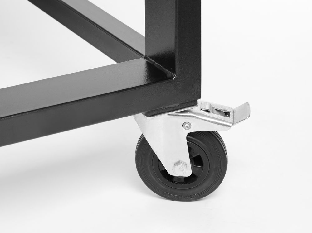 Gasni roštilj Tampa, HENDI, Crna, 10kW, 1260x580x(H)900mm