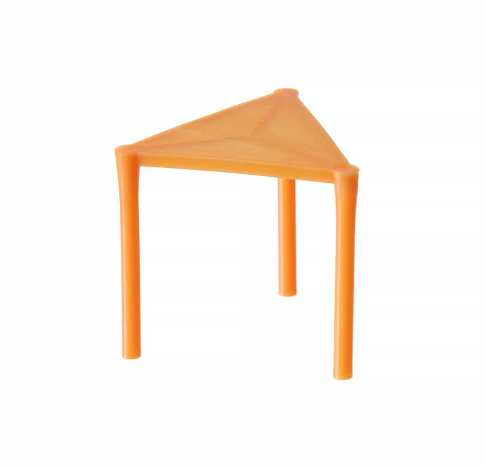 Plastika za odvajanje poklopca kutije od pice - 500 komada, HENDI, Narandžasta, 500 kom