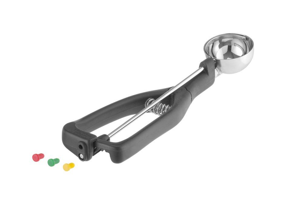 Grabilica za sladoled za levoruke, Stöckel, 1/30, Crna, ⌀49x(H)mm