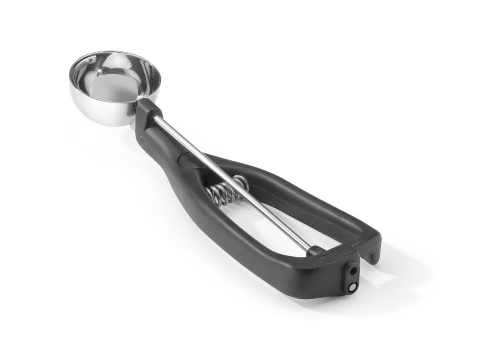 Grabilica za sladoled za levoruke, Stöckel, 1/40, Crna, ⌀45x(H)mm