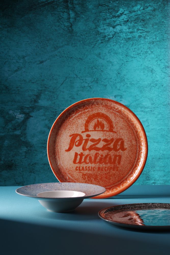 Tanjir za picu Recipe Collection Brick Red, HENDI, Crvena, ⌀310mm