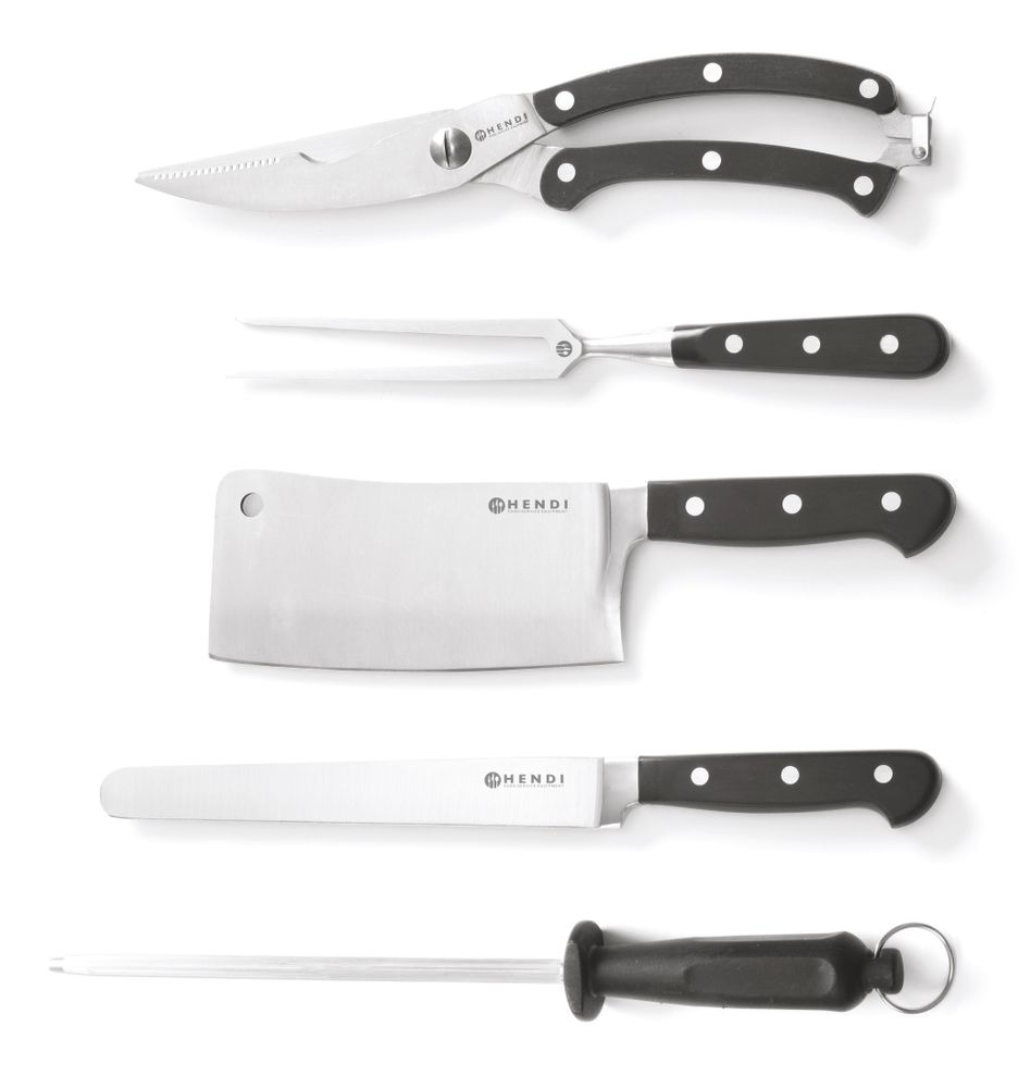 Makaze za perad, HENDI, Kitchen Line, Crna, (L)260mm