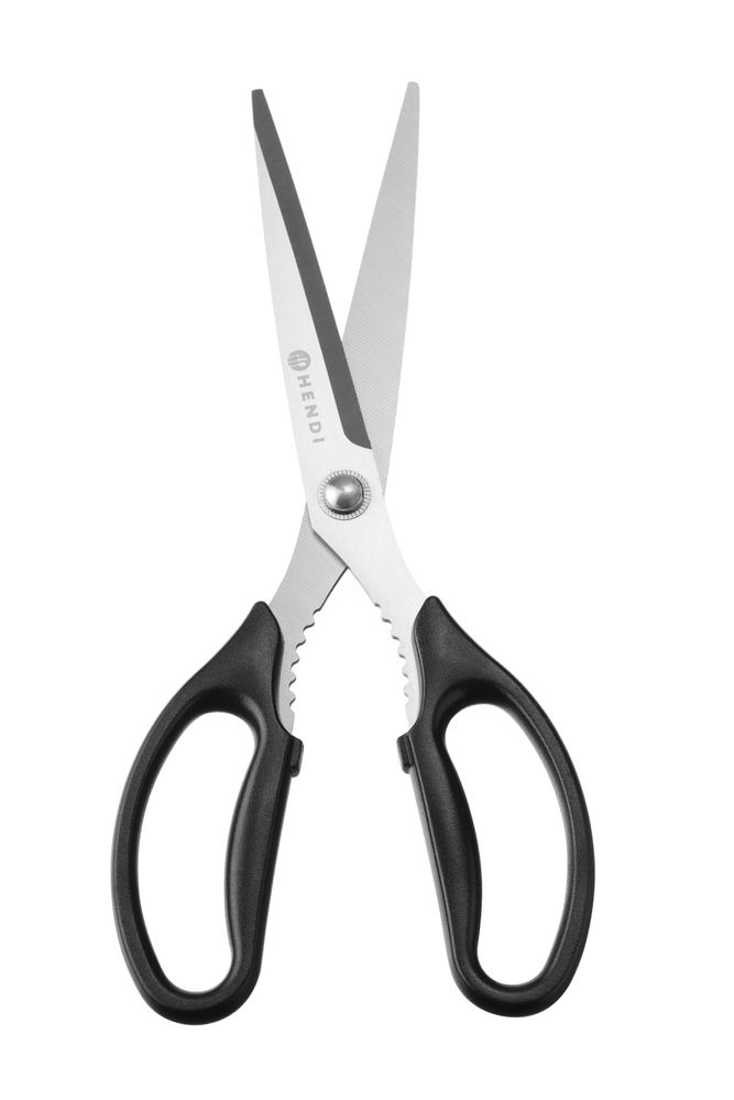 Kuhinjske makaze, HENDI, Crna, (L)252mm