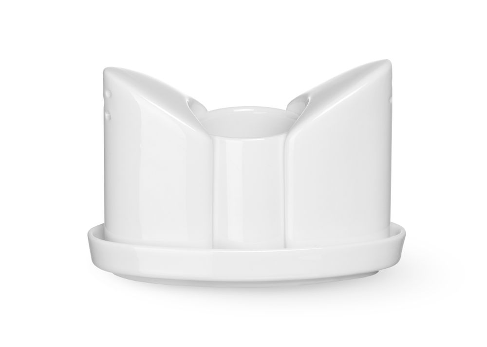 Set soljenke i paprenke sa držačem za čačkalice, HENDI, 125x54x(H)90mm