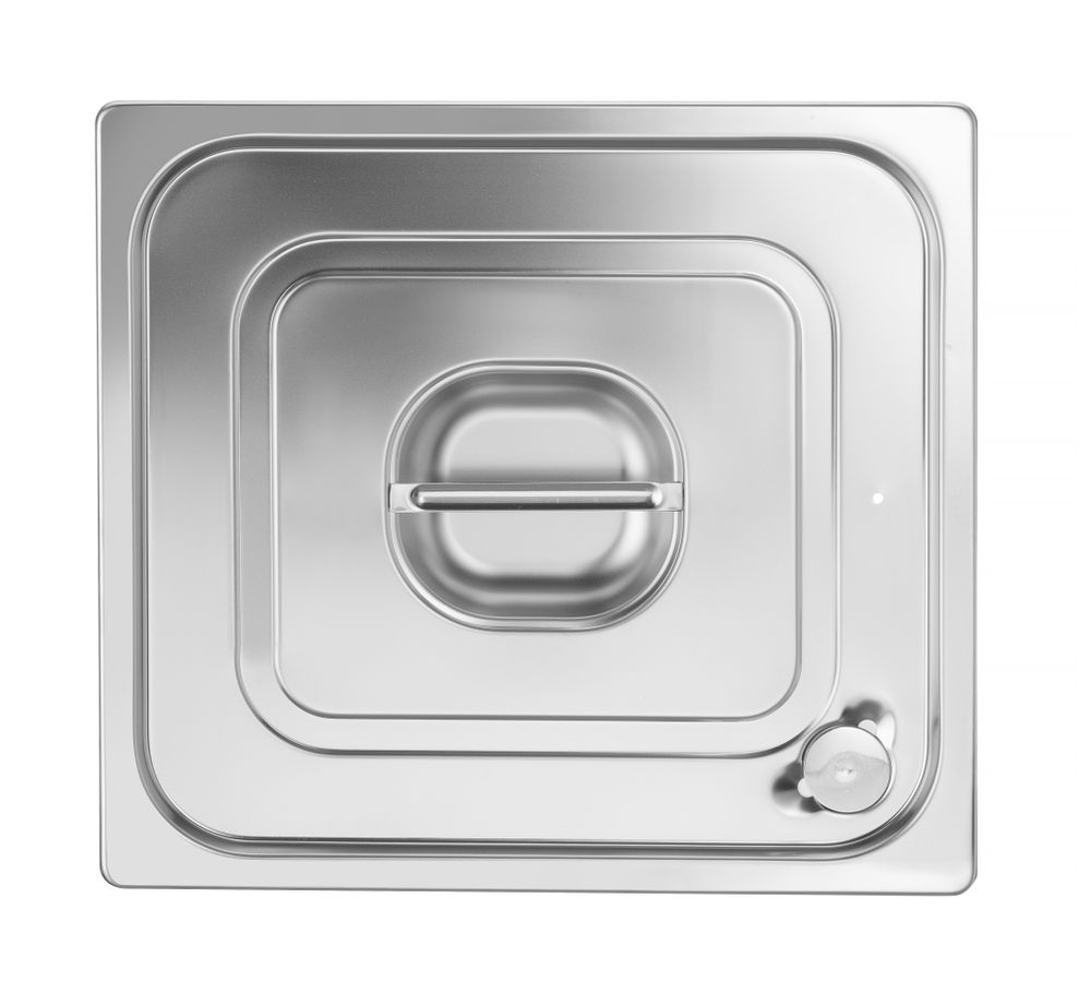 Gastronorm poklopac sa silikonskim obručem, HENDI, Profi Line, GN 2/3, 354x325mm