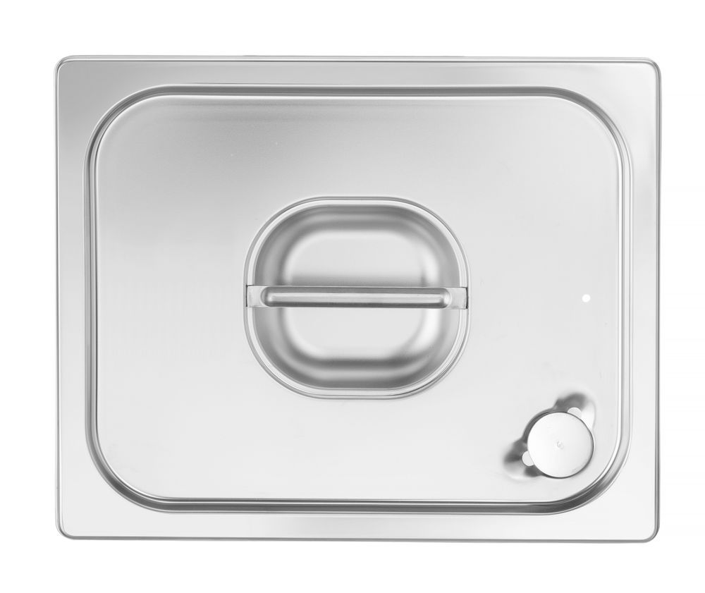 Gastronorm poklopac sa silikonskim obručem, HENDI, Profi Line, GN 1/2, 265x325mm