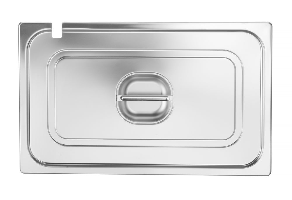 Gastronorm poklopac s otvorom za kašiku, HENDI, Profi Line, GN 1/1, 530x325mm