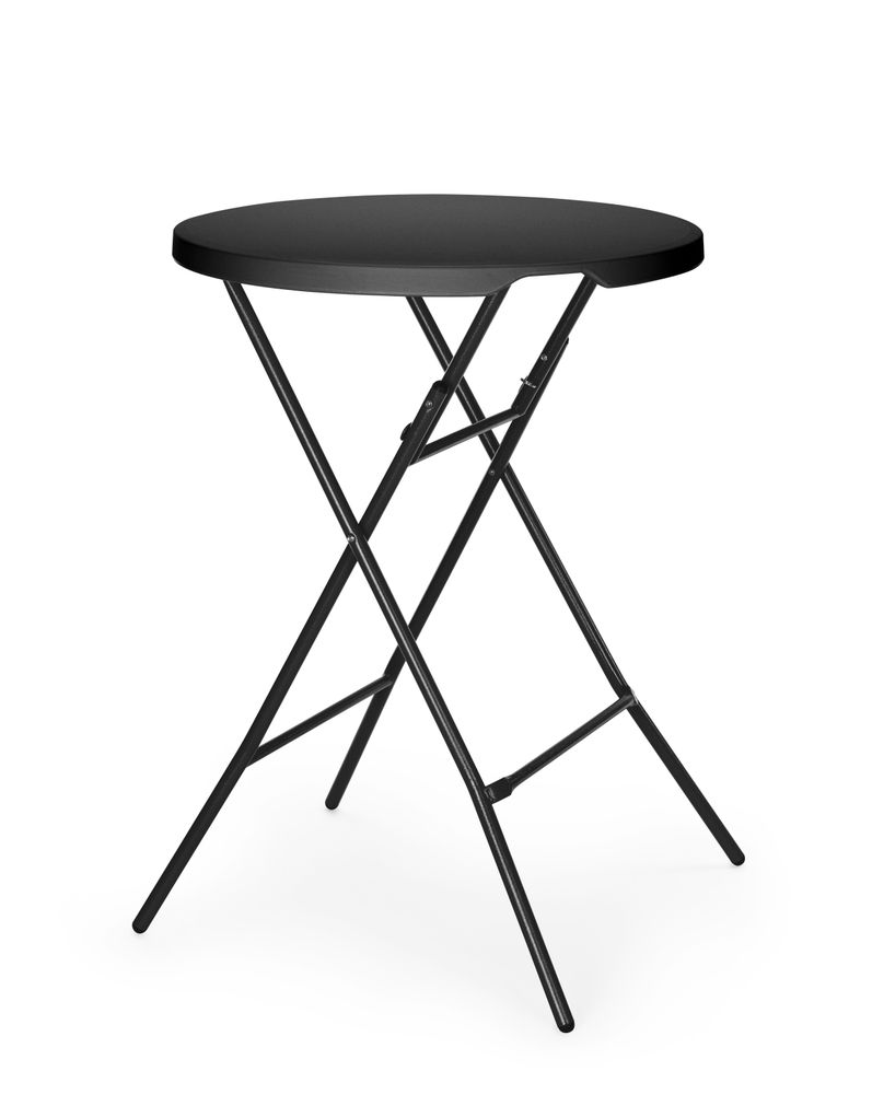 Barski sto, AmerBox, Crna, ⌀800x(H)1100mm