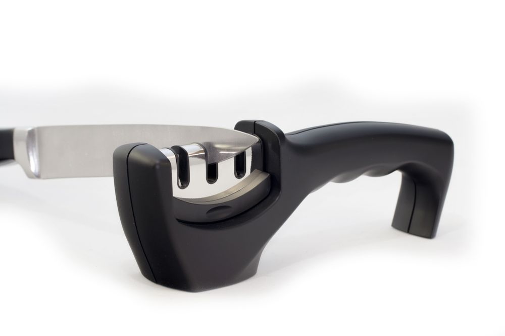 Oštrač za noževe, HENDI, Crna, 200x46x(H)75mm