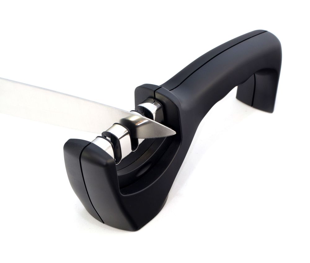 Oštrač za noževe, HENDI, Crna, 200x46x(H)75mm