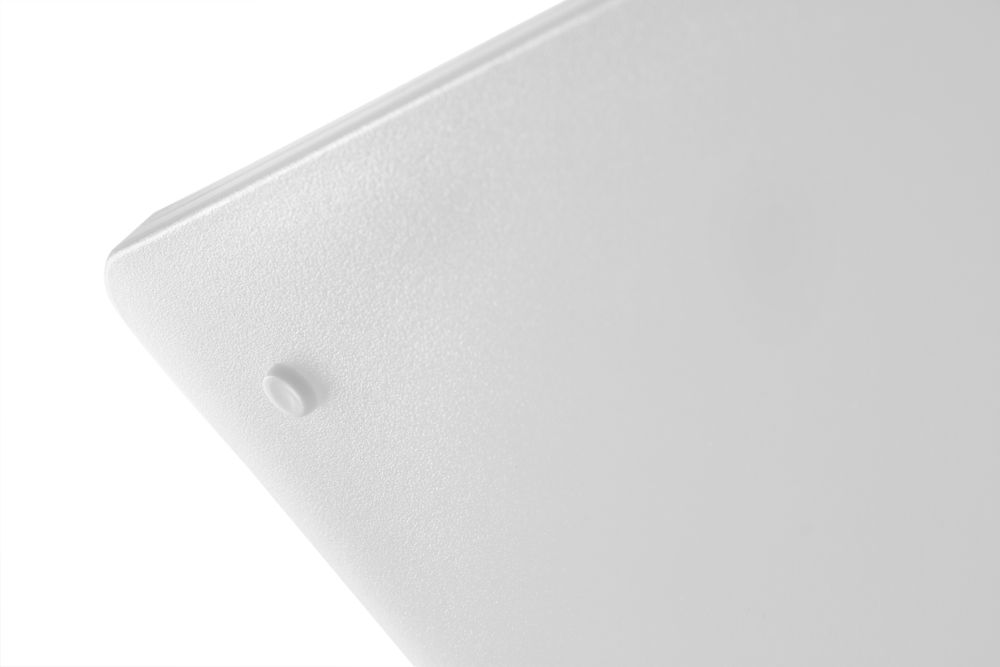 Univerzalna daska za sečenje s utorom, HENDI, Bela, 355x250x(H)15mm