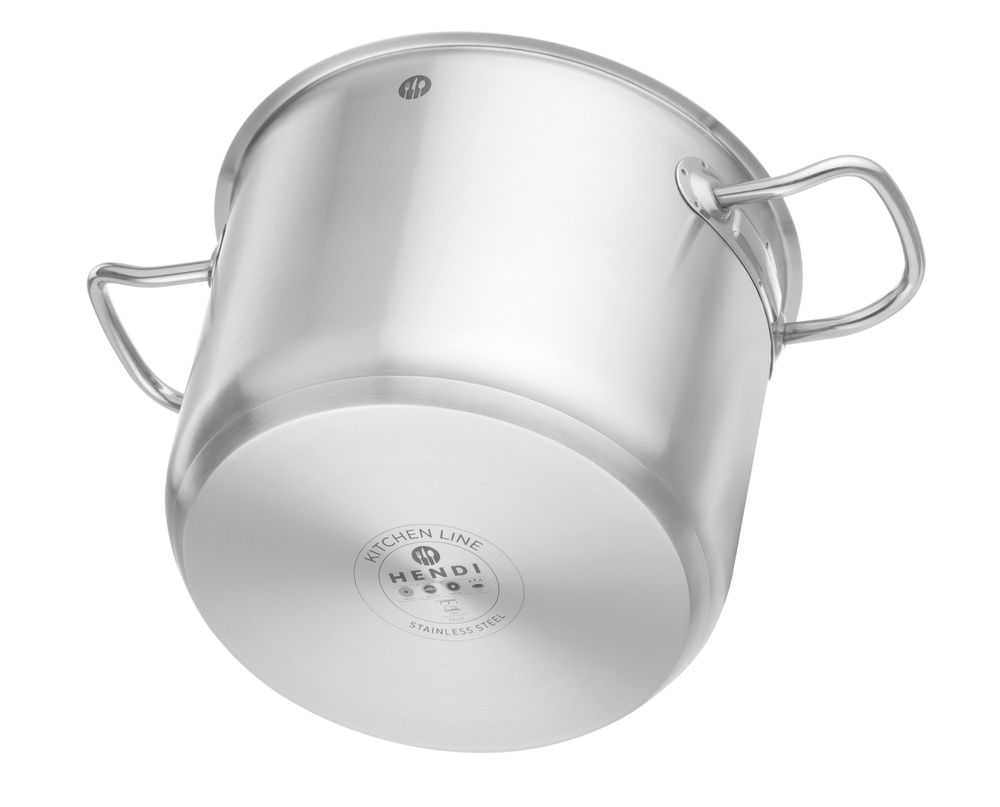 Lonac za dinstanje, duboki - bez poklopca, HENDI, Kitchen Line, 5L, ⌀200x(H)160mm