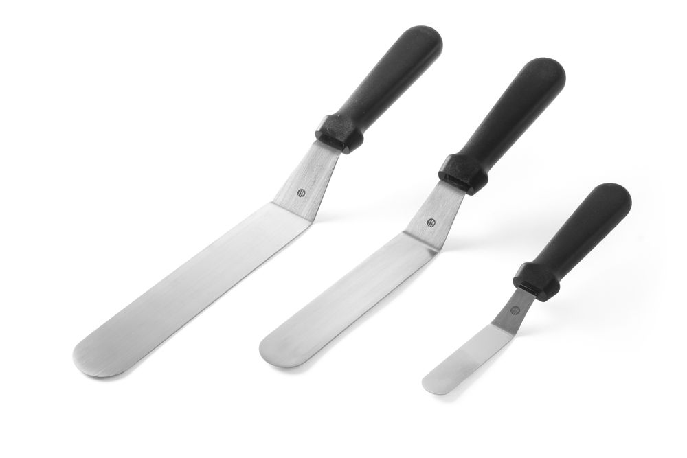 Nož za razmazivanje, HENDI, Crna, 19x220mm