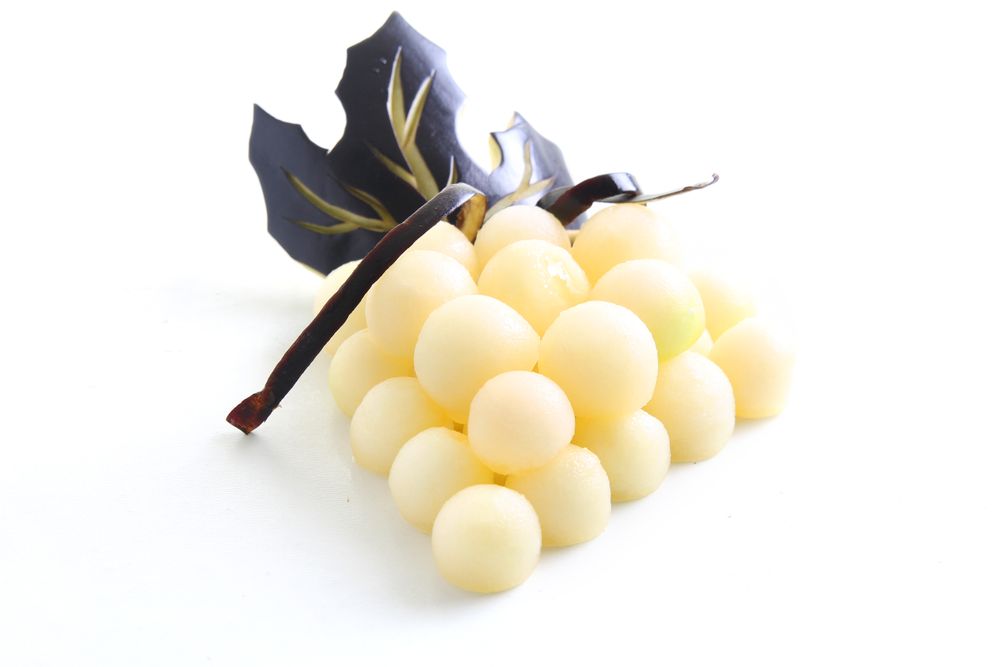 Dupla kašičica za izdubljivanje dinje, HENDI, ø 22-25 mm, Crna, (L)165mm