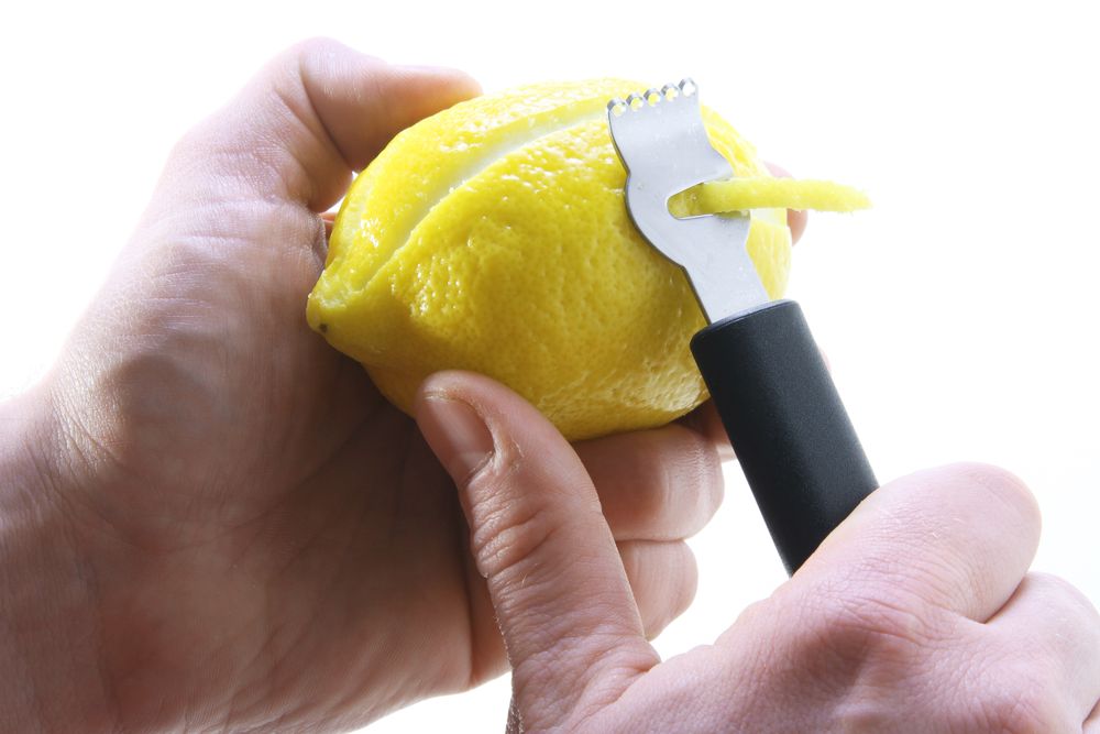 Nožić za koricu limuna, HENDI, Crna, (L)155mm