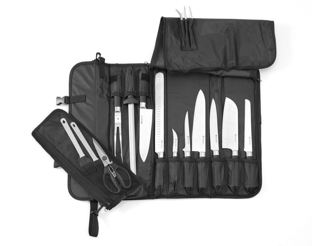 Torbica za noževe, HENDI, Crna, 510x50x(H)170mm