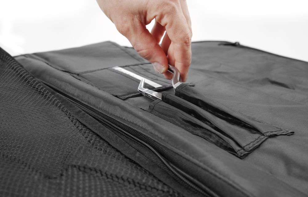 Torbica za noževe, HENDI, Crna, 510x50x(H)170mm