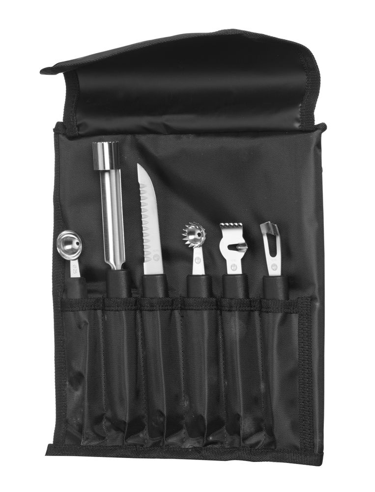 Set za dekorisanje - 6 delova, HENDI, Crna, 280x100x(H)50mm