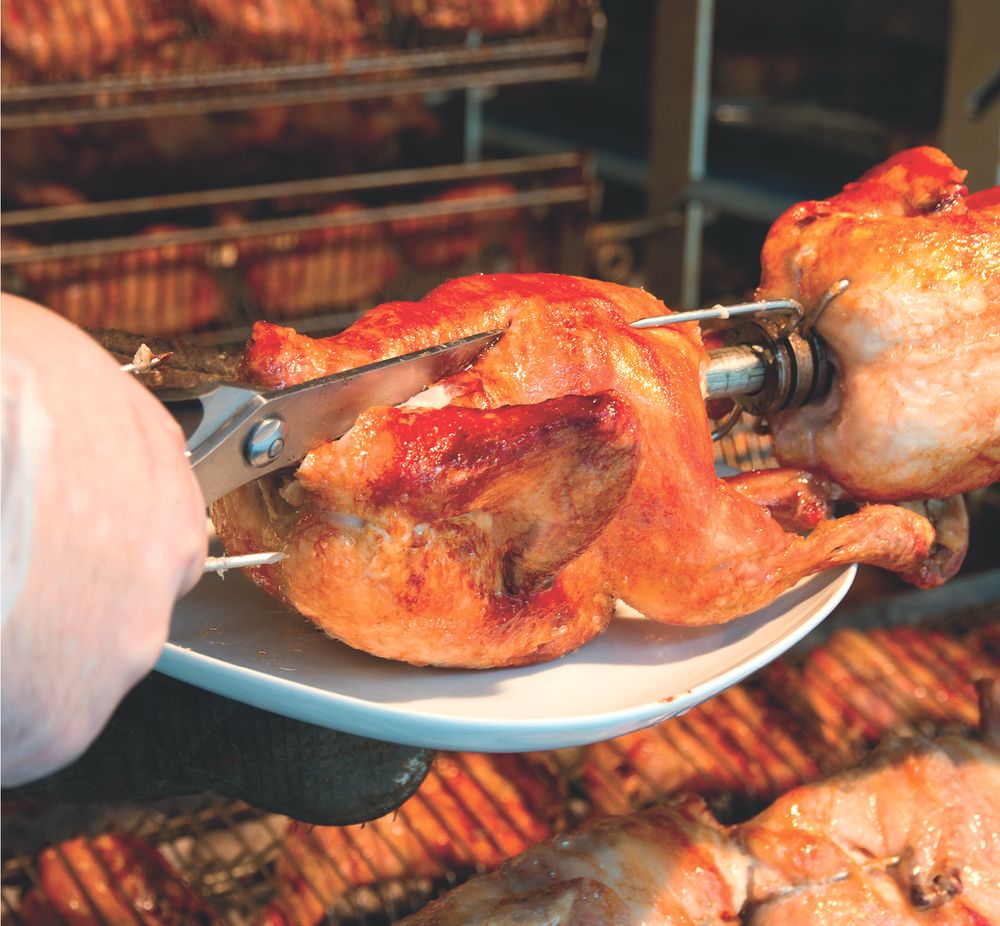 Makaze za perad, HENDI, Crna, (L)240mm