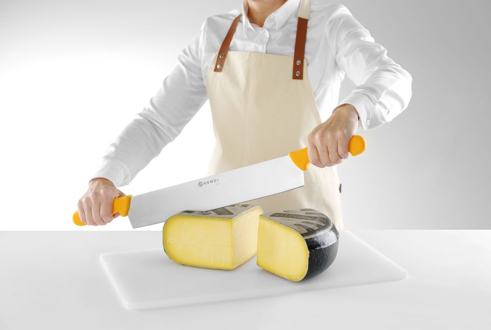 Nož za sir s dvostrukom drškom, HENDI, Narandžasta, (L)655mm