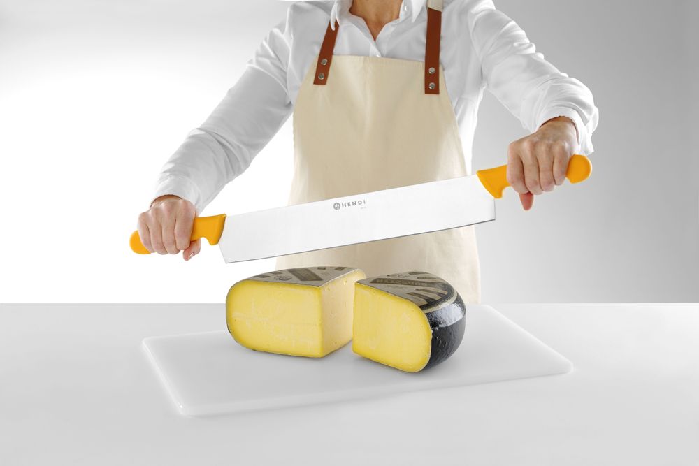 Nož za sir s dvostrukom drškom, HENDI, Narandžasta, (L)655mm