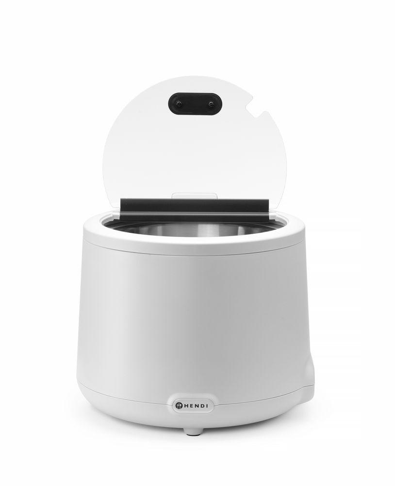 Grejač za supu UNIQ, HENDI, designed by Robert Bronwasser, 8L, Bela, 220-240V/500W, ⌀365x(H)325mm