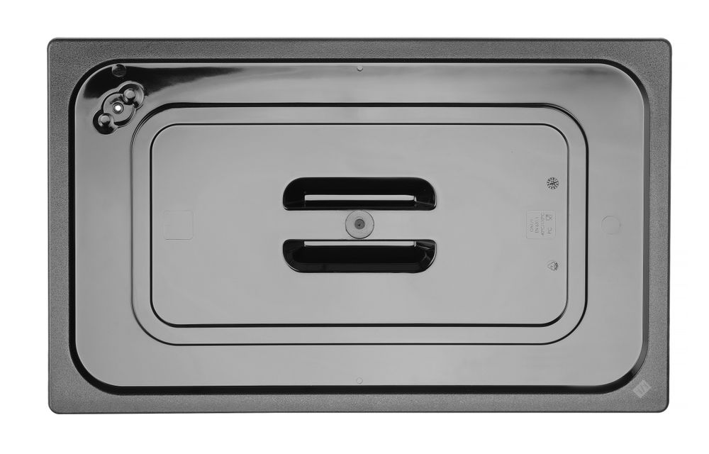 Gastronorm poklopac, HENDI, GN 1/1, Crna, 530x325mm