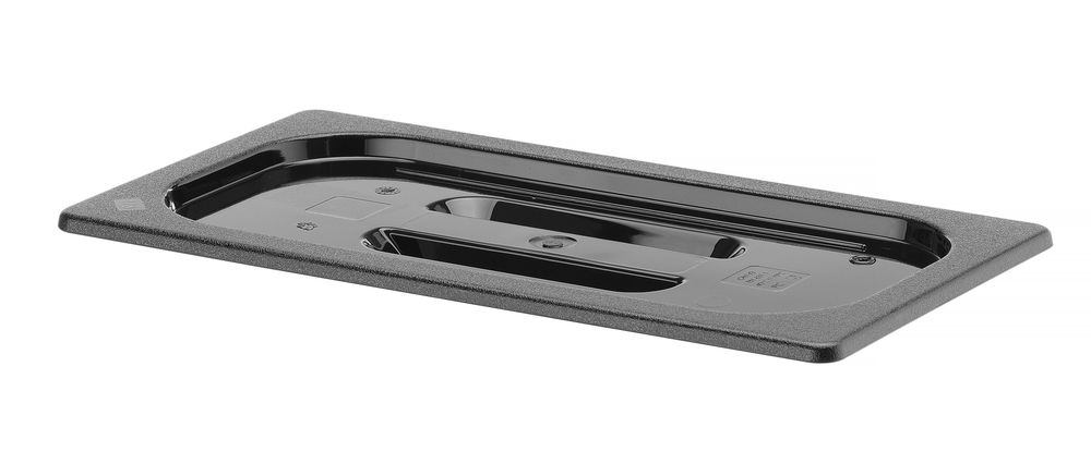 Gastronorm poklopac, HENDI, GN 1/3, Crna, 325x176mm