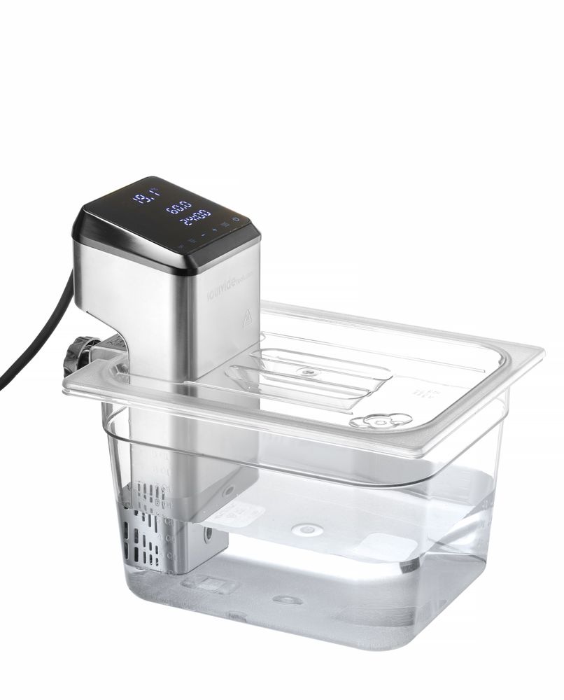 Gastronorm poklopac sa otvorom za Sous-vide štap, HENDI, GN 1/2, Providno, 265x325mm