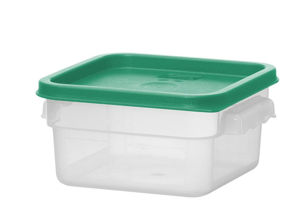 Spremnik za hranu s razdelnikom, HENDI, 1,9L, 190x190x(H)95mm