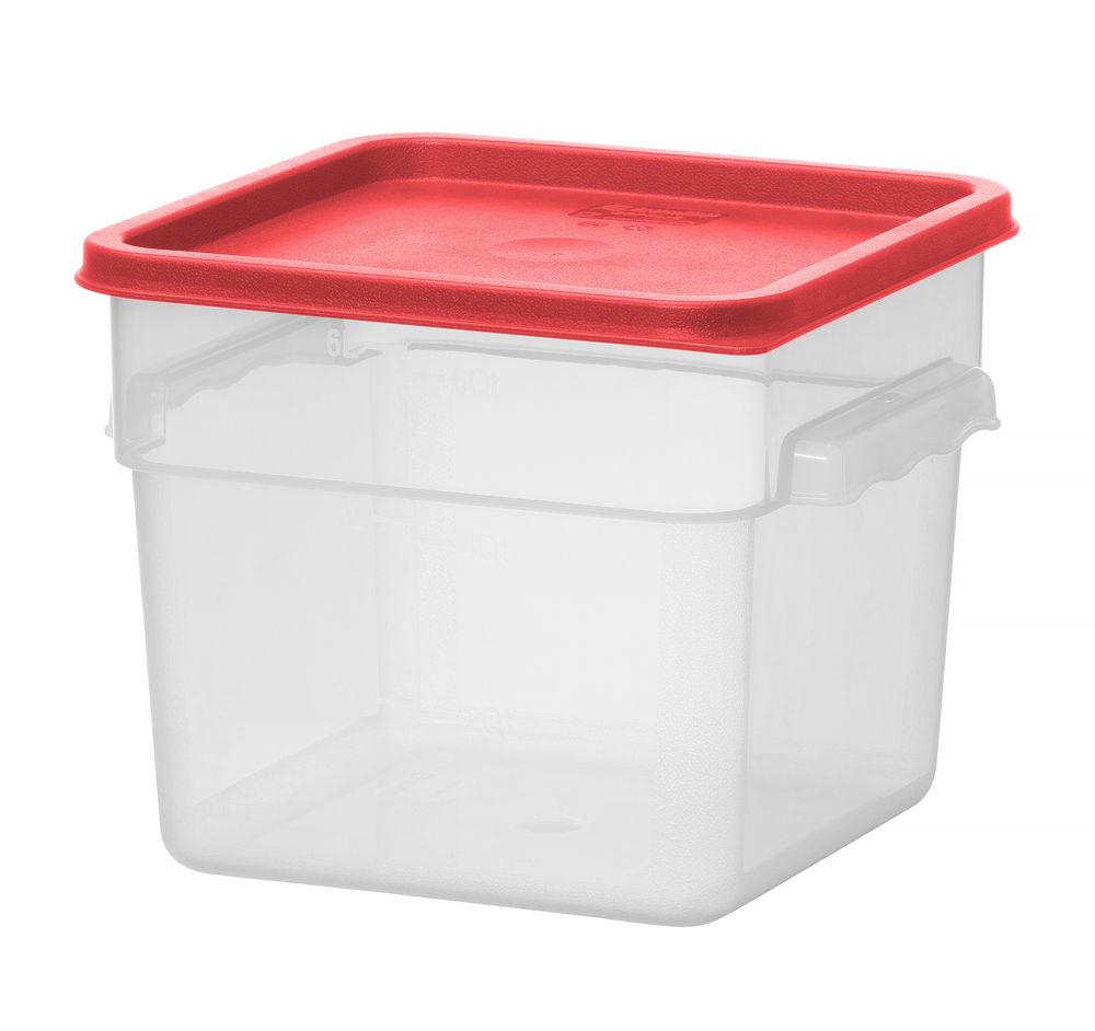 Spremnik za hranu s razdelnikom, HENDI, 5,7L, 235x235x(H)180mm