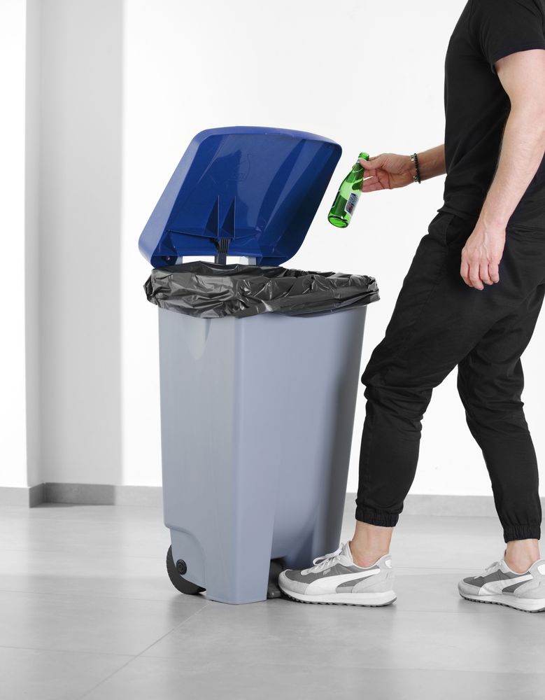 Poklopac za kontejner za smeće, HENDI, Plava, 505x415mm