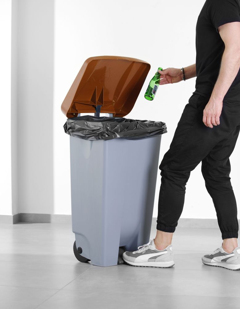 Poklopac za kontejner za smeće, HENDI, Braon, 505x415mm